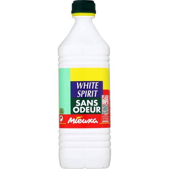 White Spirit sans odeur MIEUXA - la bouteille de 1 l