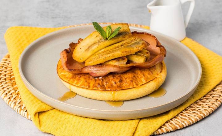 Sir Bene Pancake with Bacon & Banana