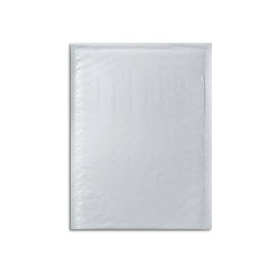6 x 9 Self-Sealing Bubble Mailer, White (56543)