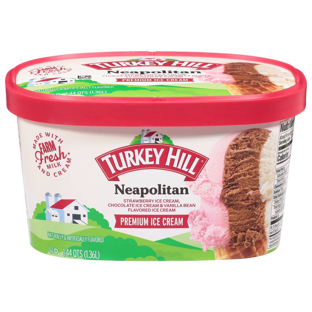 Turkey Hill Ice Cream (neapolitan)