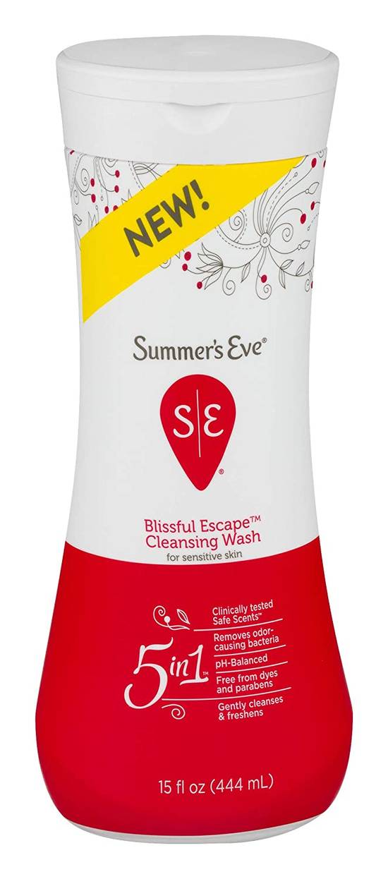 Summer's Eve Blissful Escape Feminine Cleansing Wash (15 oz)