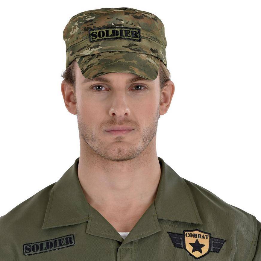 Party City Camo Soldier Hat