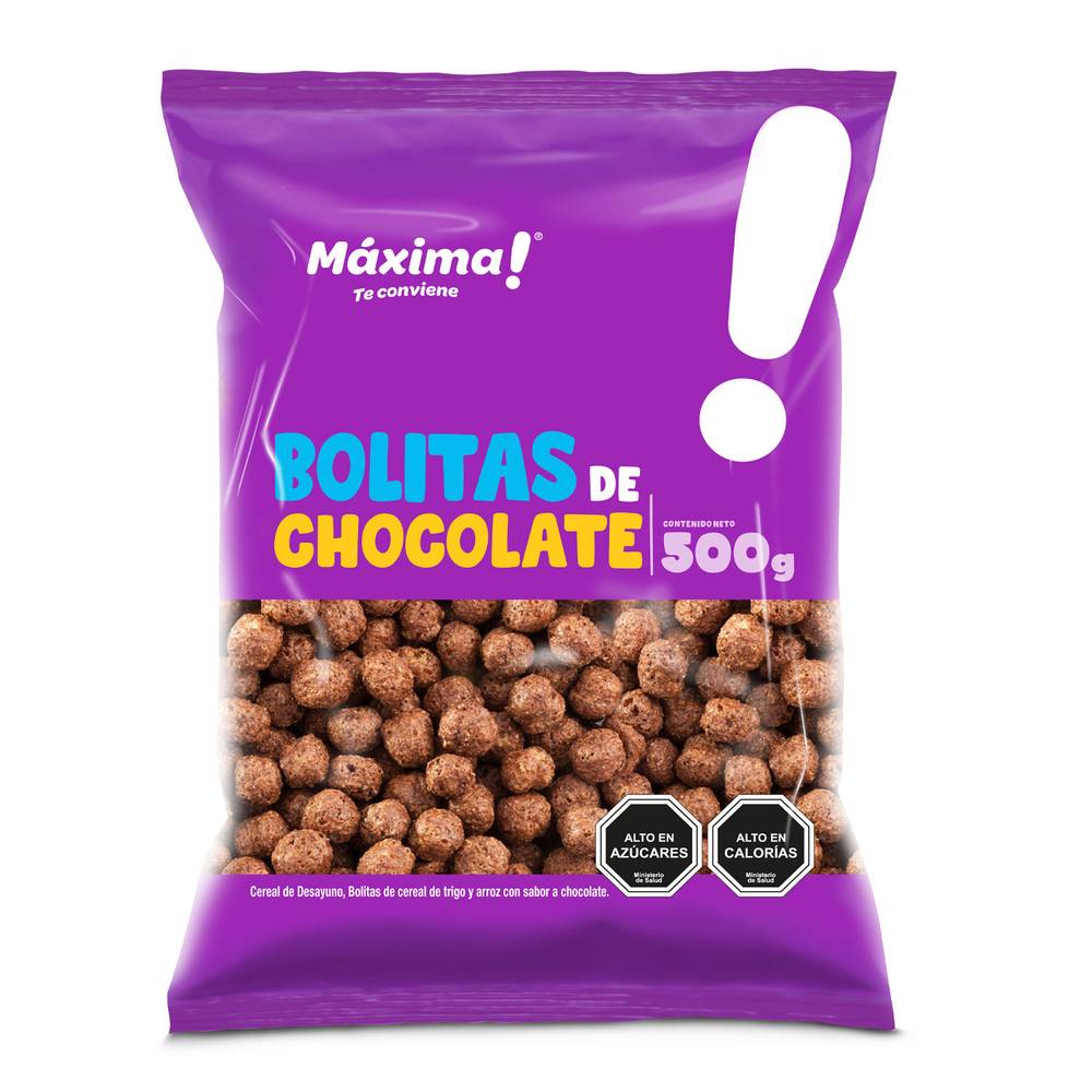 Máxima cereal bolitas de chocolate (500 g)
