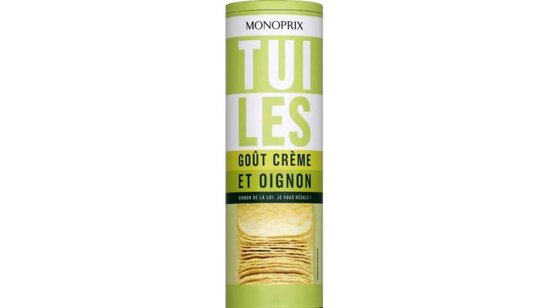 Monoprix - Tuiles (crème, oignon)