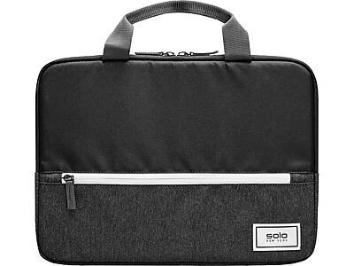 Solo Re:View Laptop Sleeve, Back in Black Polyester (UBN184-4/10)
