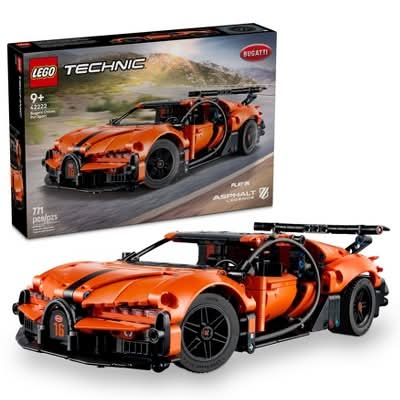 LEGO Technic Bugatti Chiron Pur Sport Hypercar Toy 42222 9+ Years (771 ct)
