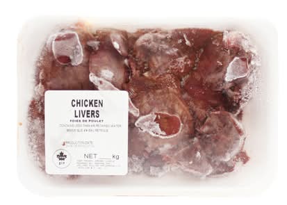 Frozen Chicken Liver 15 Count