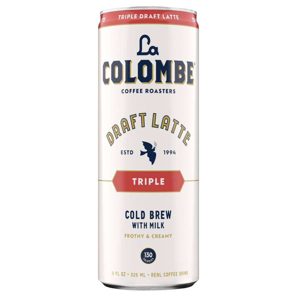 La Colombe Draft Latte Coffee Roasters Cold Brew Drink, Triple (11 fl oz)