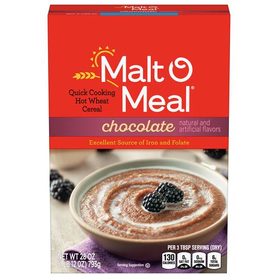 Malt-O-Meal Wheat Hot Cereal (chocolate)