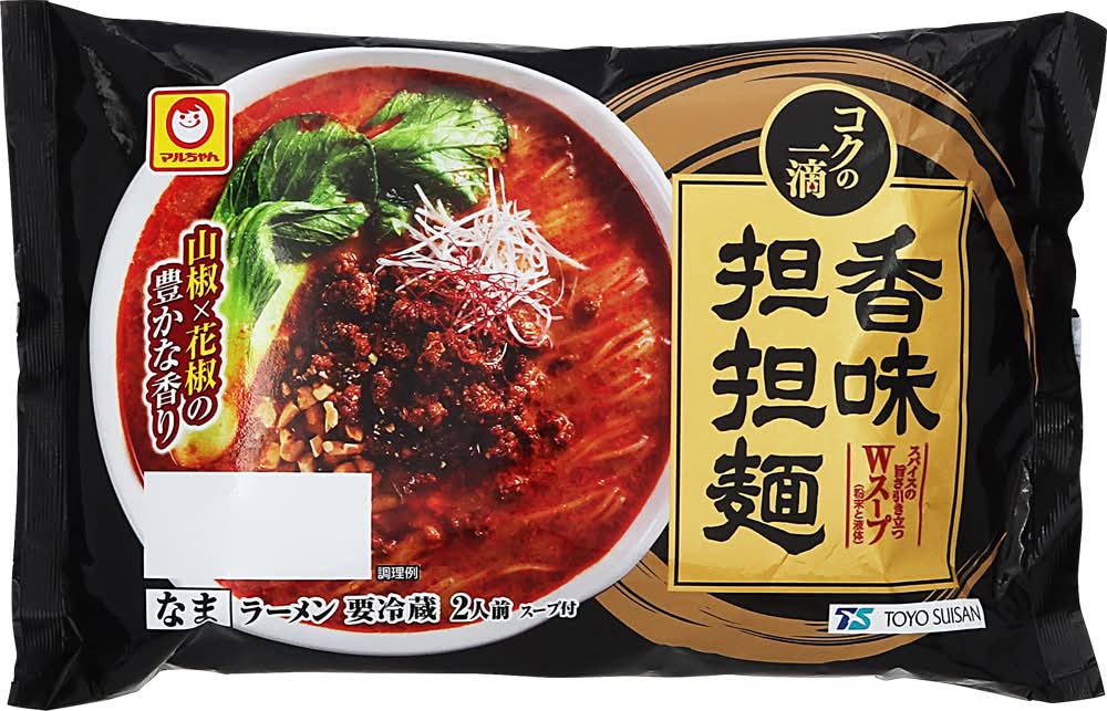 マルちゃん コクの一滴 香味担担麺 ２人前 (320g)