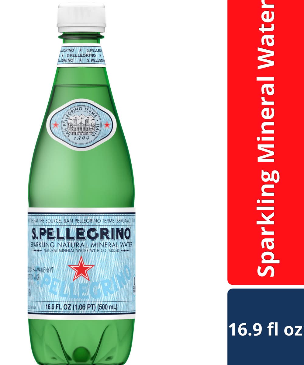 San Pellegrino Sparkling Natural Mineral Water (16.9 fl oz)
