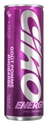 Ciao Energy - Boisson énergisante, pomme rhubarbe (250ml)