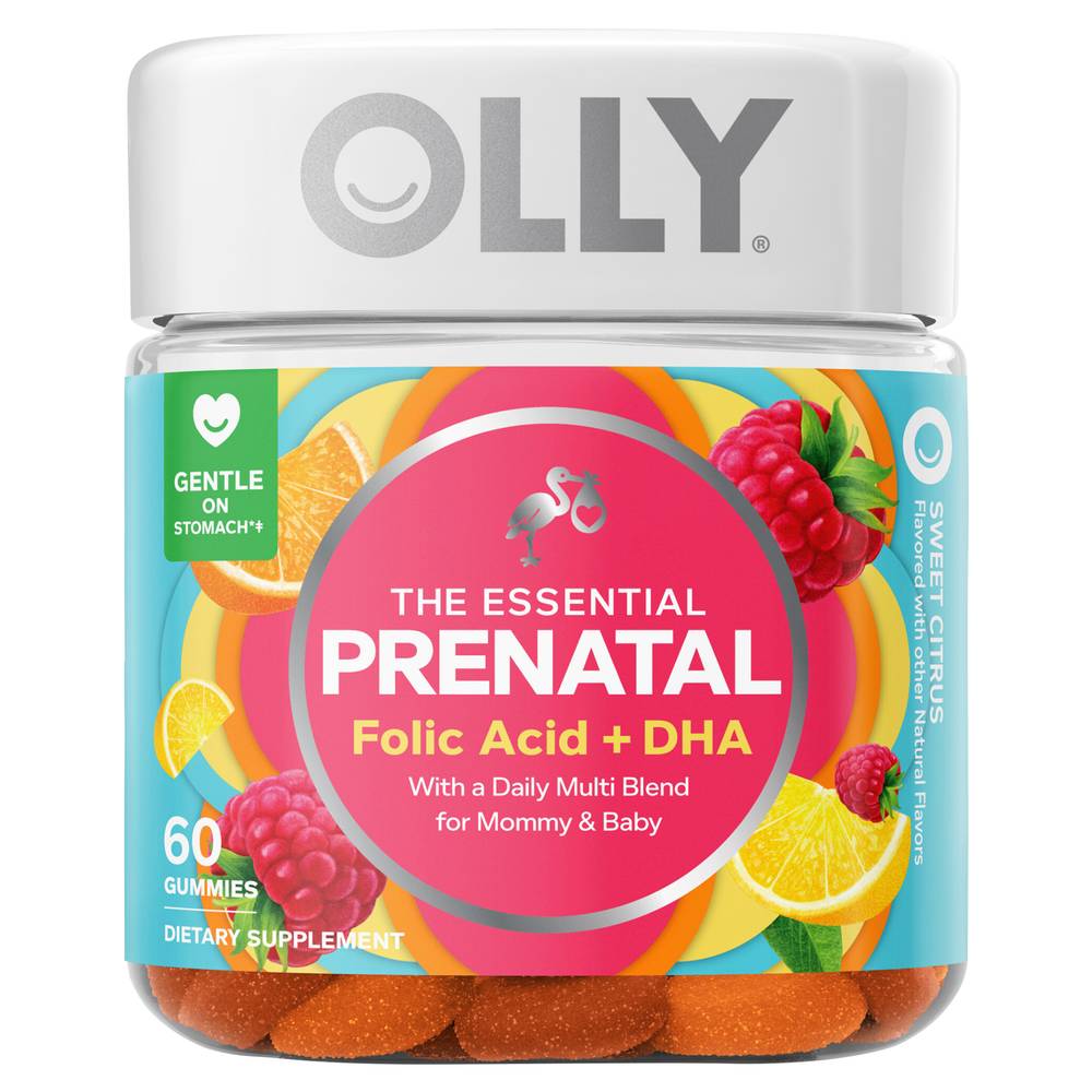 Olly The Essential Prenatal Folic Acid+Dha (0.9 lbs)