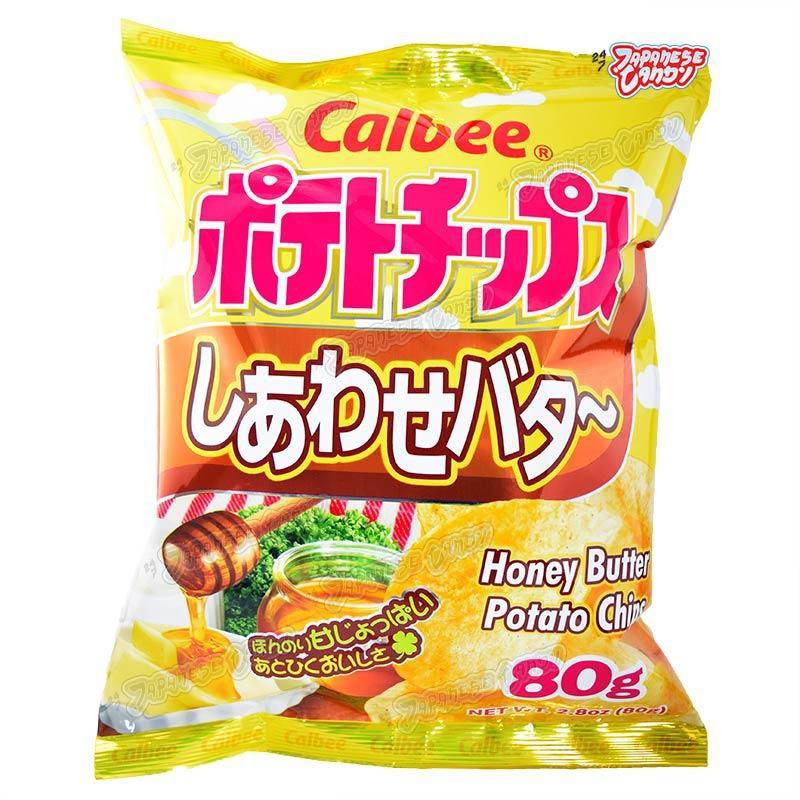 Calbee Honey Butter Potato Chips (2.8 oz)