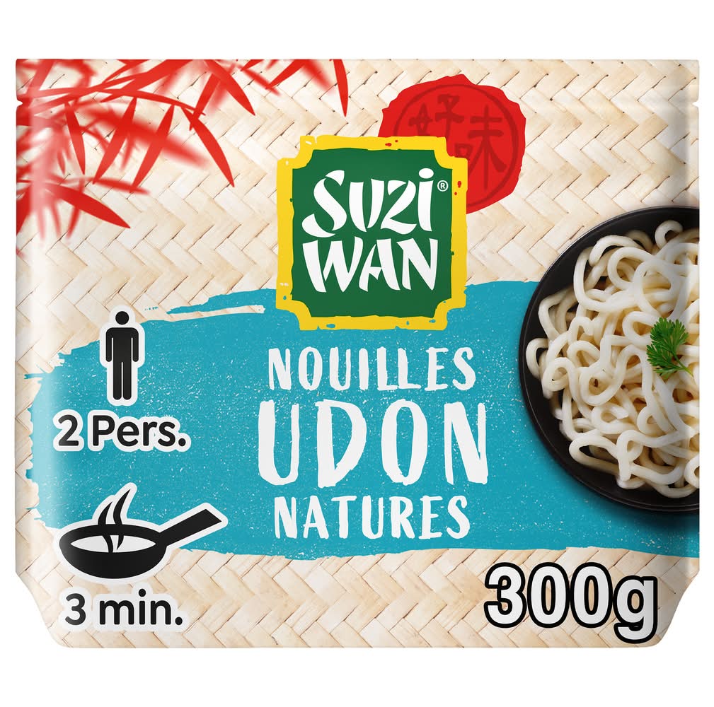 Suzi Wan - Nouilles udon précuites pour wok (2)