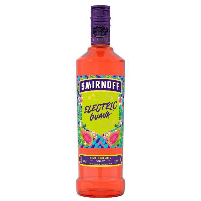 Vodka Smirnoff Electric Guava 750 ml