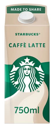 Starbucks Caffè Latte Chilled Coffee (750ml)