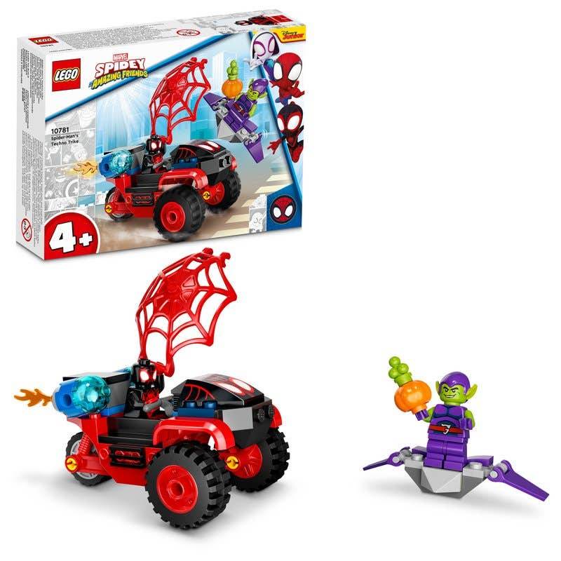 Lego marvel spidey and his amazing friends tecnotrike de spider-man 10781