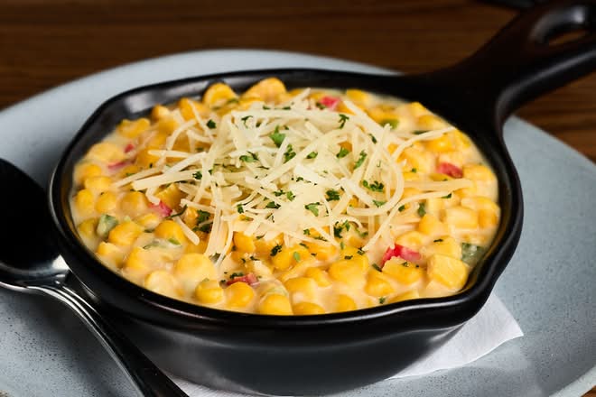 Parmesan Creamed Corn