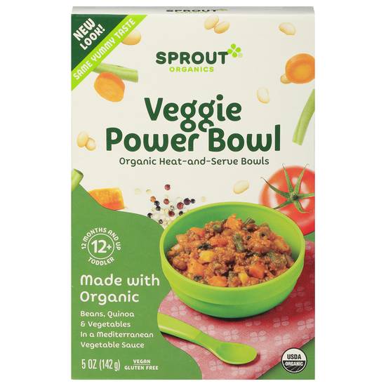 Sprout Organic Toddler Veggie Power Bowl