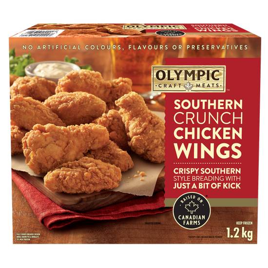 Olympic Craft Meats Southern Crunch Chicken Wings (1.2 kg) Delivery