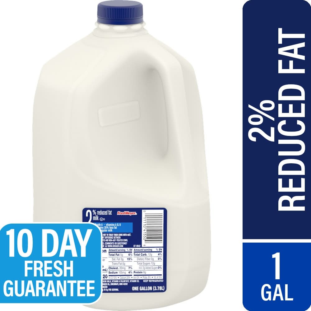 Fred Meyer 2% Reduced Fat Milk (128 fl oz)