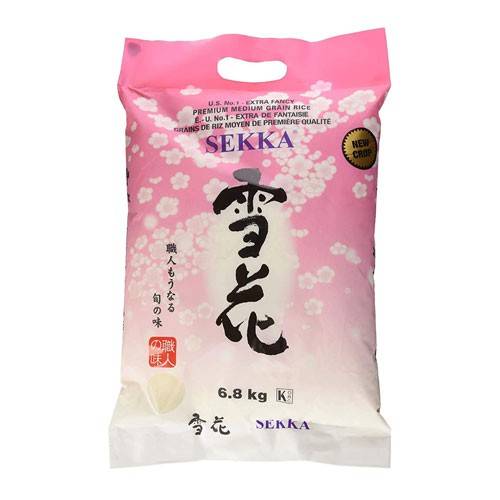 Sekka Premium Medium Grain Rice (6.8 kg)