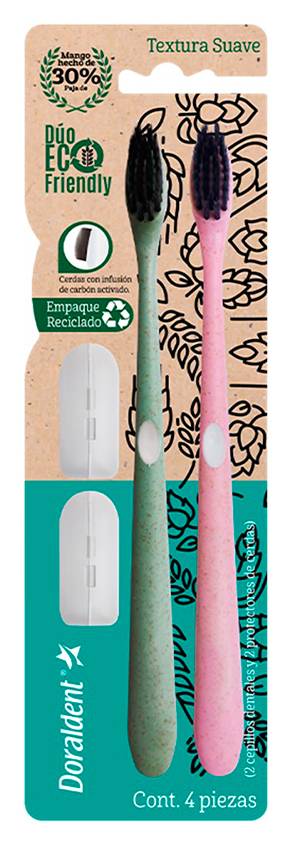 Doraldent · Cepillo dental eco friendly (2 un)