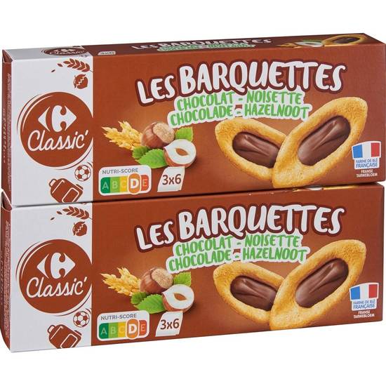 Carrefour Classic' - Biscuits chocolat noisette