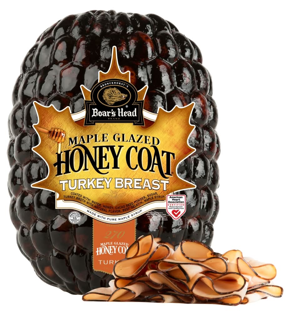 Boar’s Head Maple Glazed Honey Coat Turkey Breast