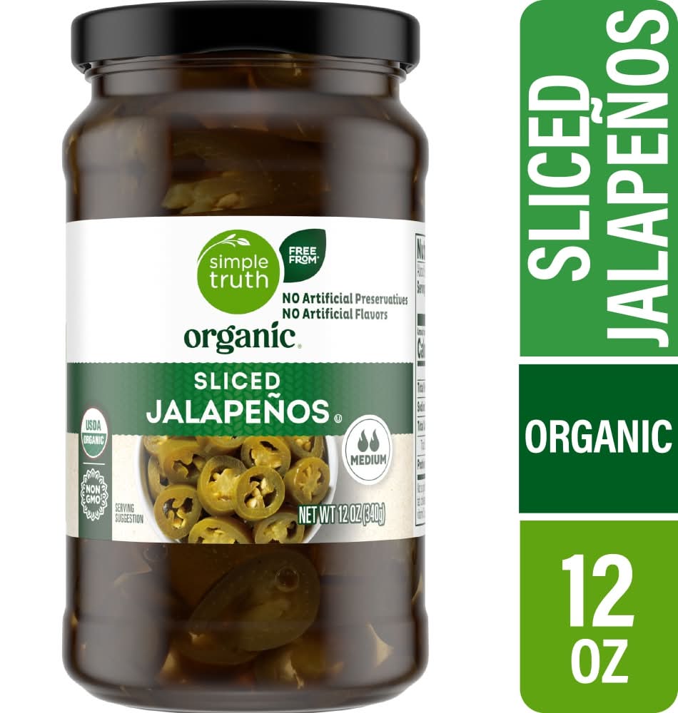 Simple Truth Organic Medium Hot Sliced Jalapeno Peppers (12 oz)