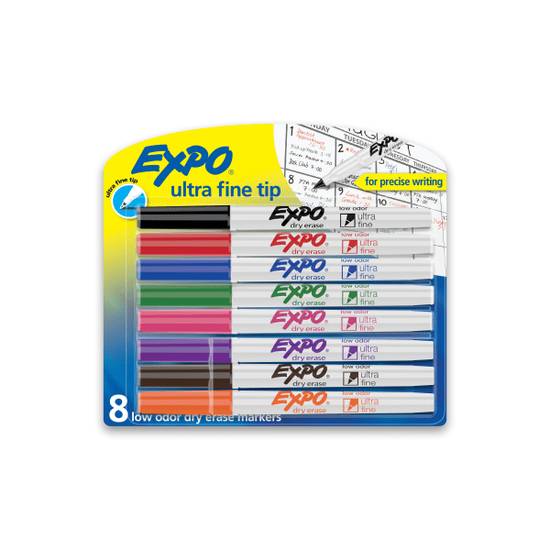 Office Depot Easel Pad Markers, Assorted - 8 count