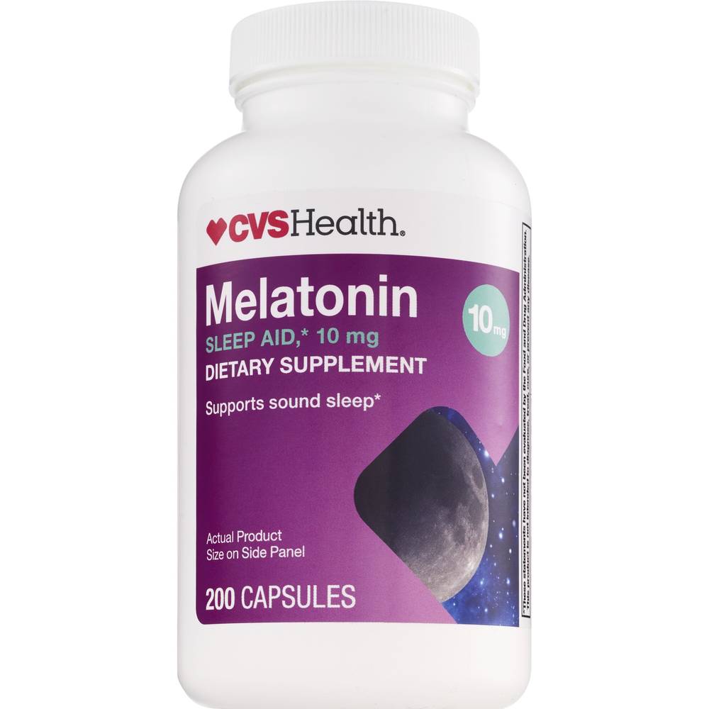 Cvs Health Melatonin Tablets, 10 Mg, 200 Ct