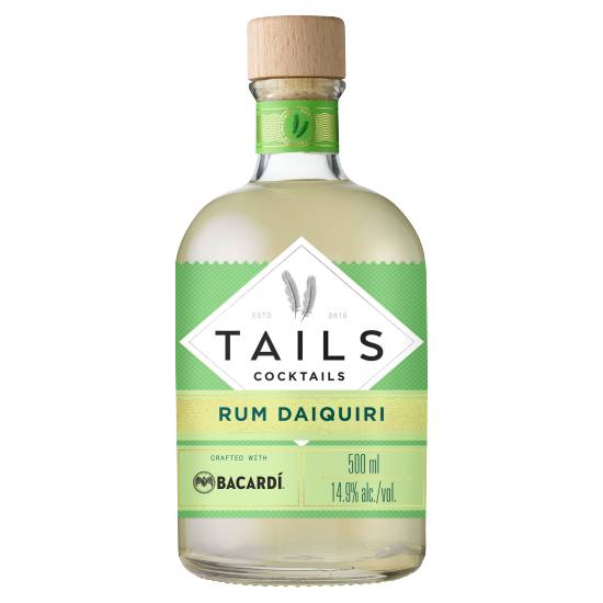 Tails Cocktails Bacardi Rum Daiquiri (500ml)