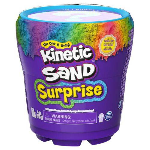 Kinetic sand kinetic sand surprise, mini mystery surprise, fabriqué avec du  sable naturel, jouez à des jouets sen - surprise mini mystery surprise (204  g), Delivery Near You