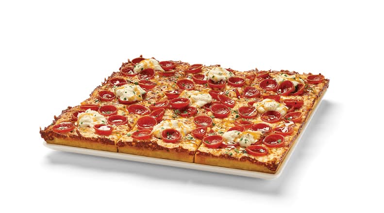Pizza pepperoni picante / Pepperoni Stinger Squarefooter Pizza