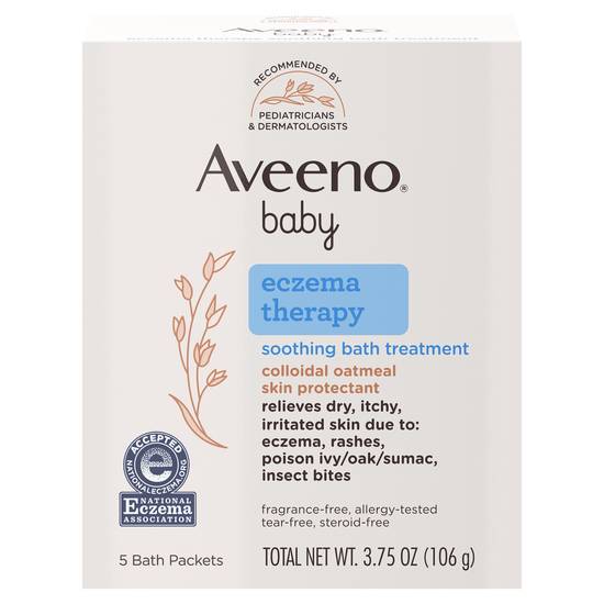 Aveeno Baby Eczema Therapy Soothing Bath (5 ct)