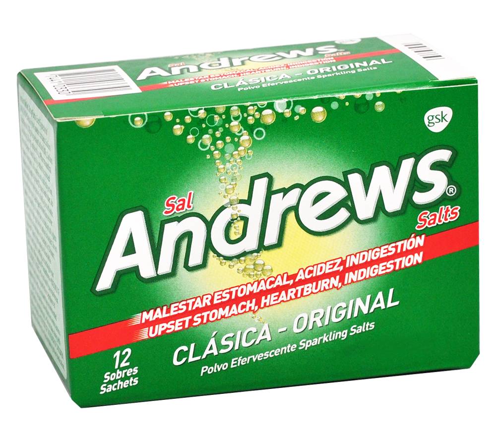 SAL ANDREWS POLVO EFER ORIGINAL CAJ*12