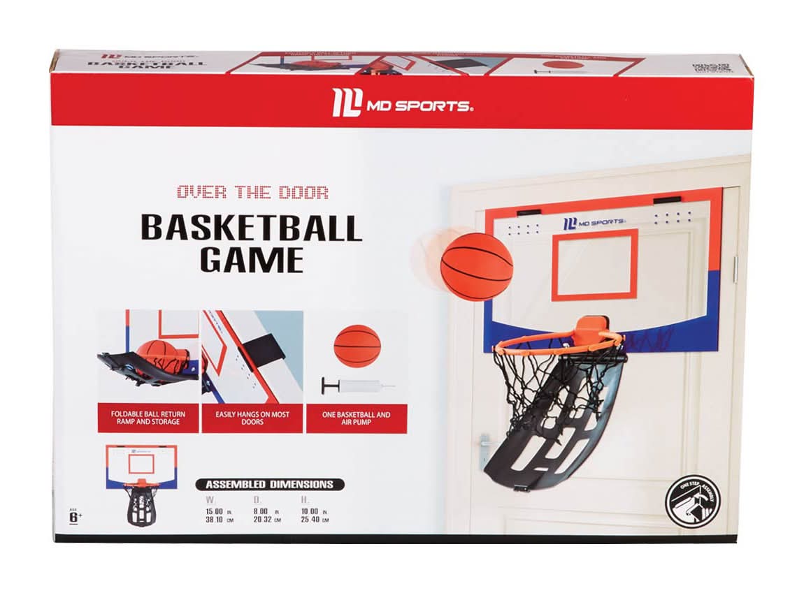 Md Sports Over the Door Basketball Game Ages 6+