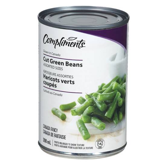 Compliments Green Cut Beans (398 ml)