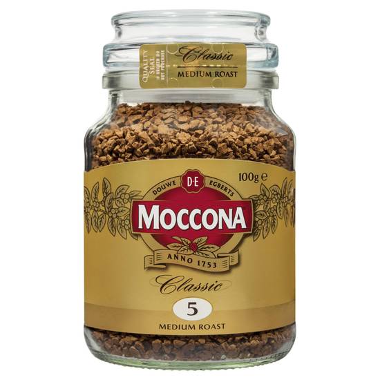 Moccona Freeze Dried Instant Coffee Classic Medium Roast 100g