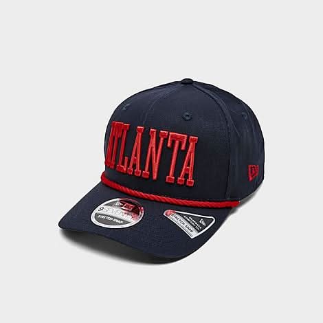 New Era Cap Atlanta Braves Mlb 9Seventy Stretch-Snap Snapback Hat (One Size)