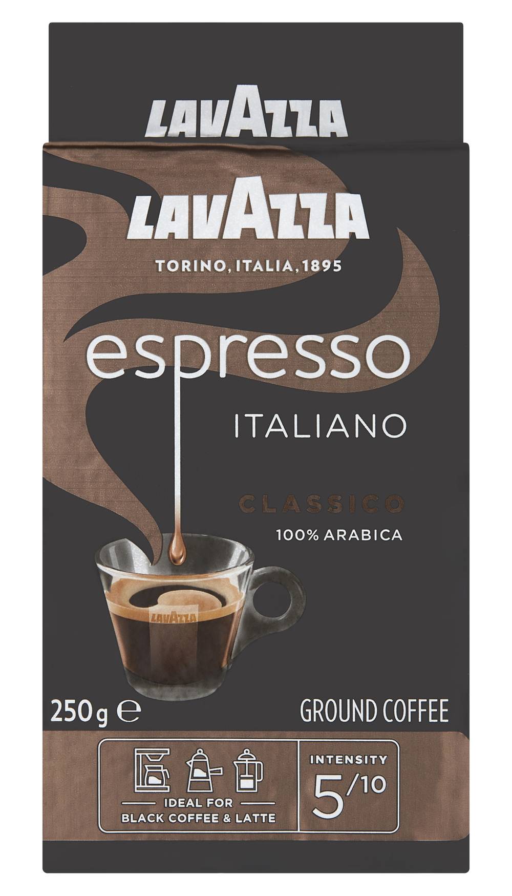 Lavazza Espresso Italiano Classico Ground Coffee (250g)