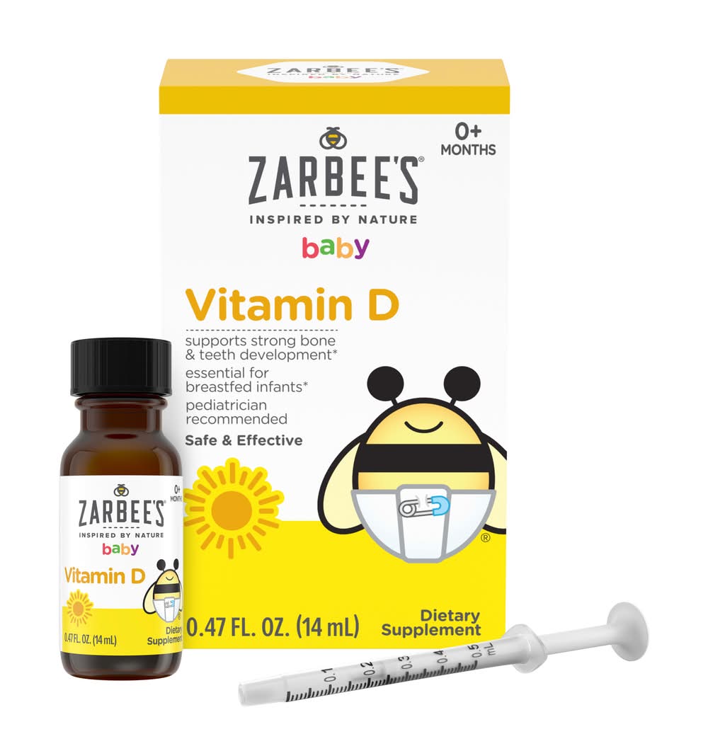 Zarbee's Baby Vitamin D (0.5 fl oz)