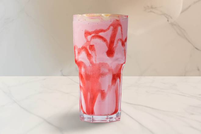 Strawberries and Cream Cold Frappe