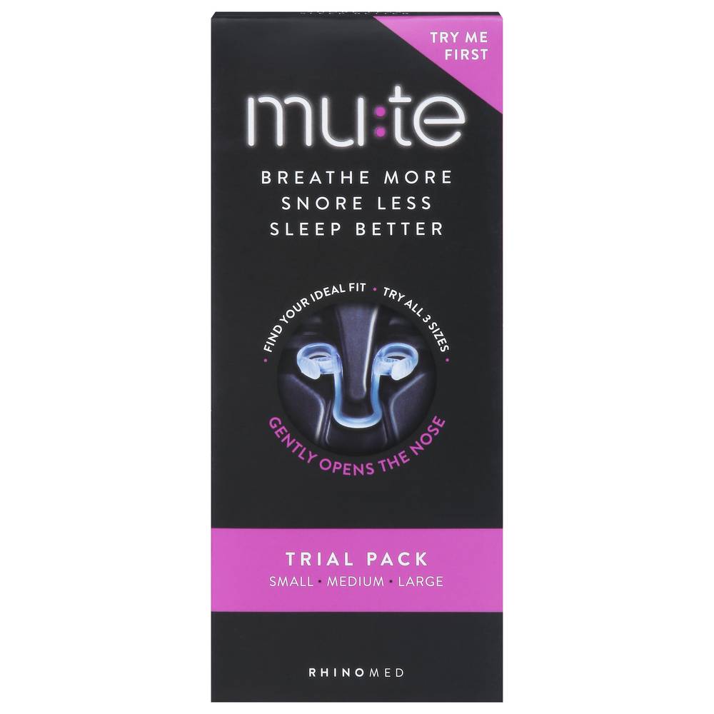 Mute Nasal Dilator Trial