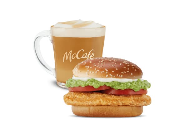 Mc Pollo Italiano + Café mediano