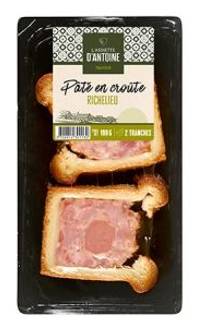 Pâté en croûte Richelieu x2 190g