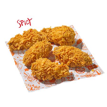 5 SPICY WINGS