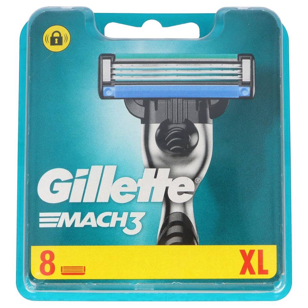 Cargador Mach3 Base GILLETTE 8 uds